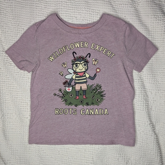 Roots║ Wildflower Expert T-Shirt║Size 24M - Picture 1 of 3